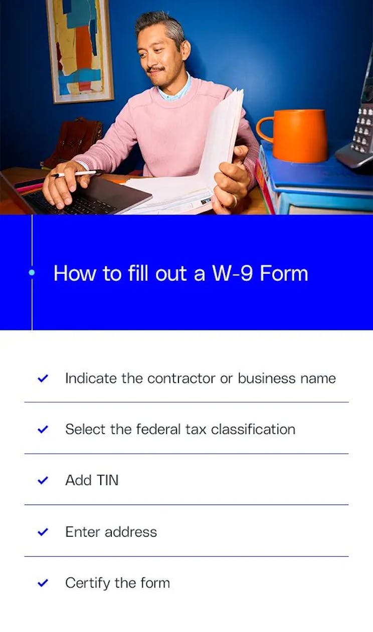 How to fill out a W-9 Form