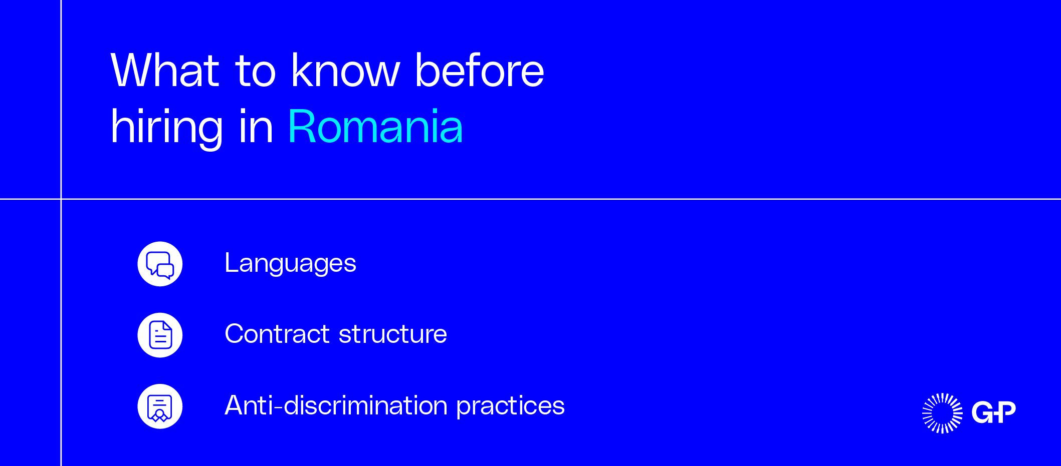 What to know before hiring in Romania