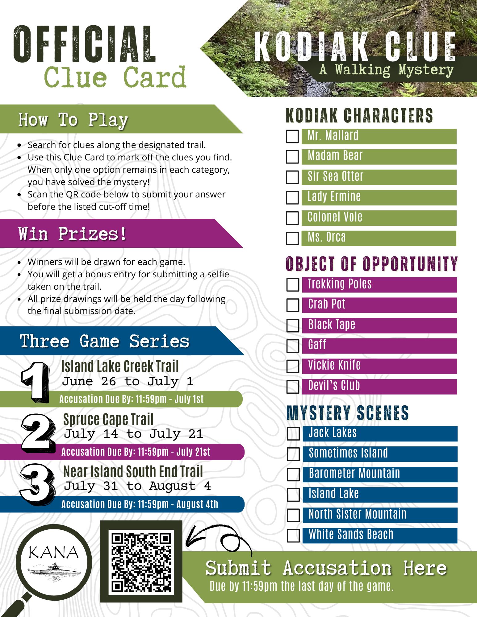 Submit your accusation here: https://app.smartsheet.com/b/form/01979e9d13857fce9bd70797064058a8