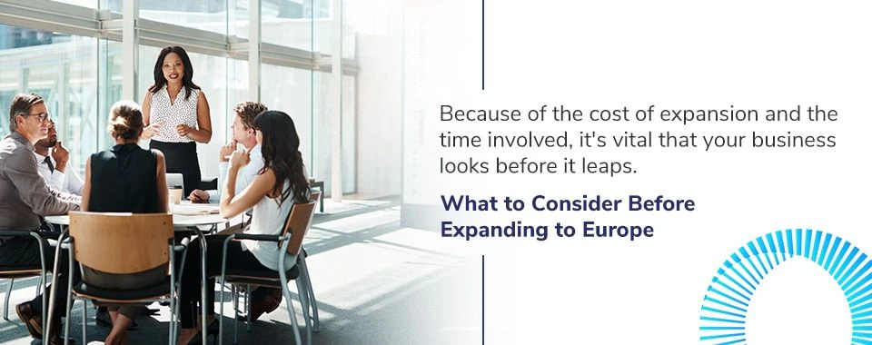 Group of people discussing business.