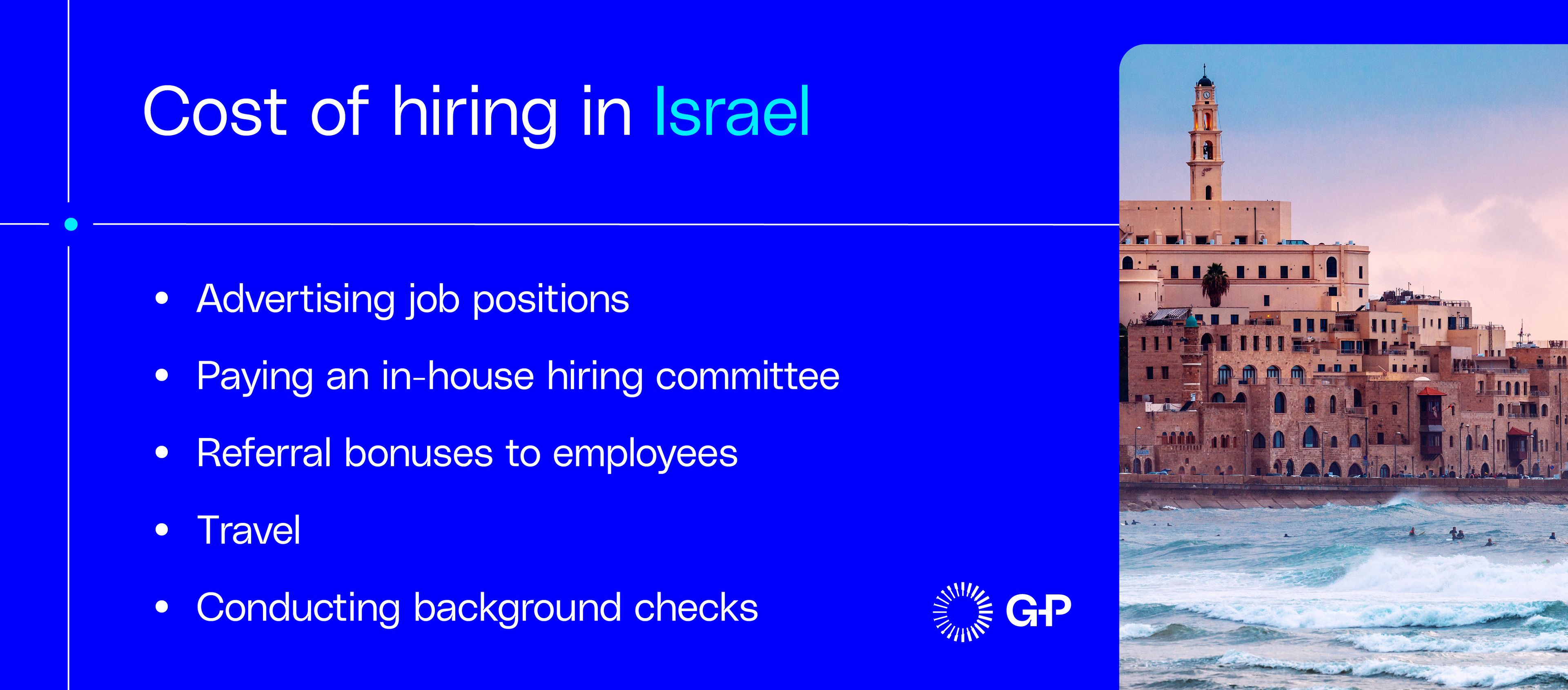 Cost of hiring an employee in Israel