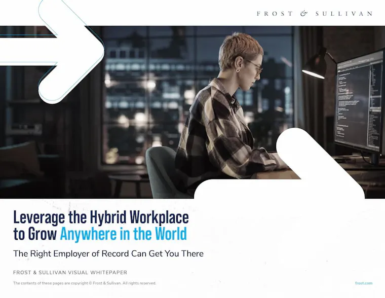 Resource | Leverage the Hybrid Workplace to Grow Anywhere in the World | Hero Image