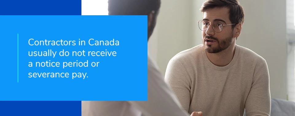 Notice and severance