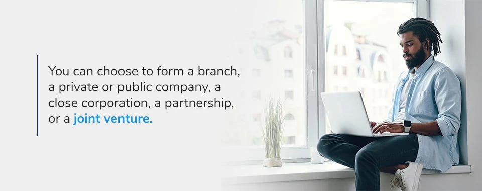 What does a company need to hire employees in South Africa?