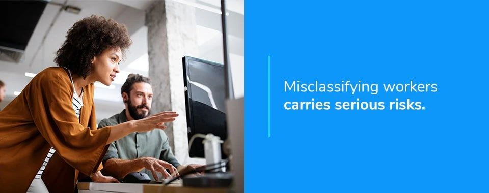 Why companies should classify and pay their contractors carefully