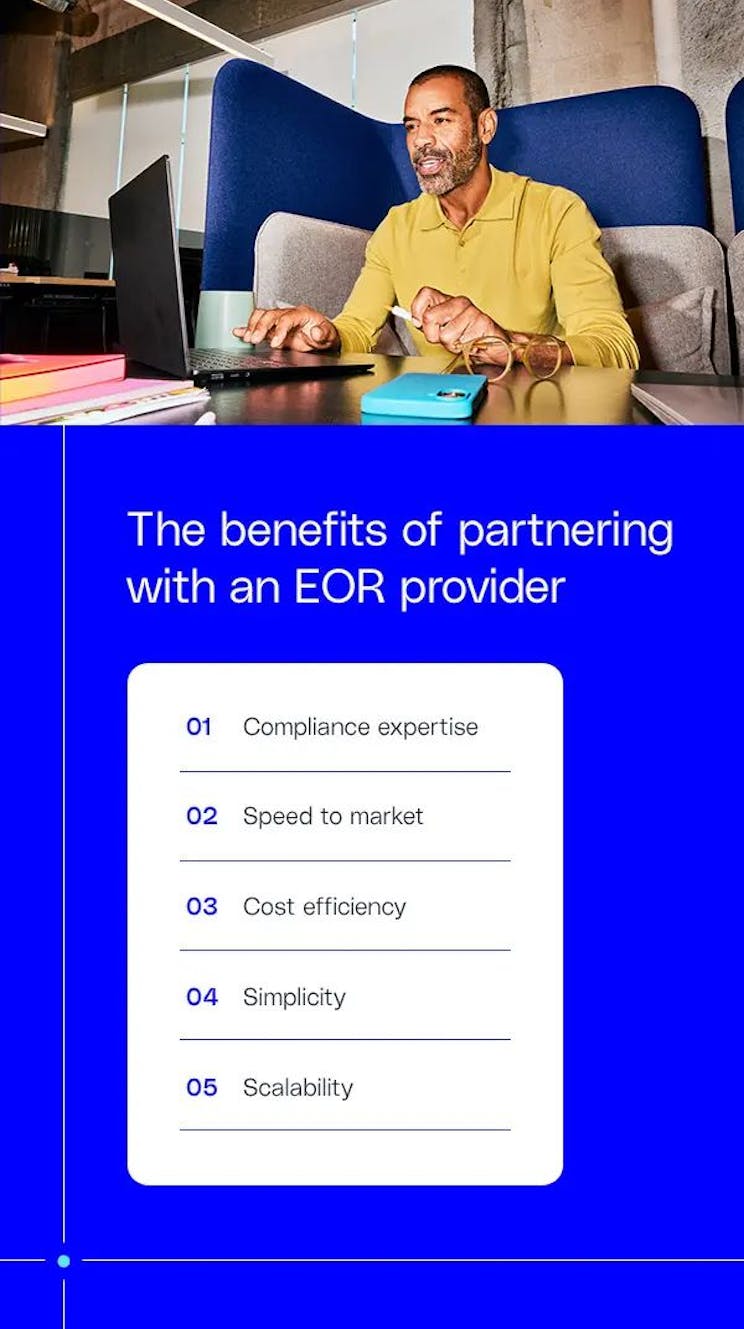 benefits of partnering with an EOR provider