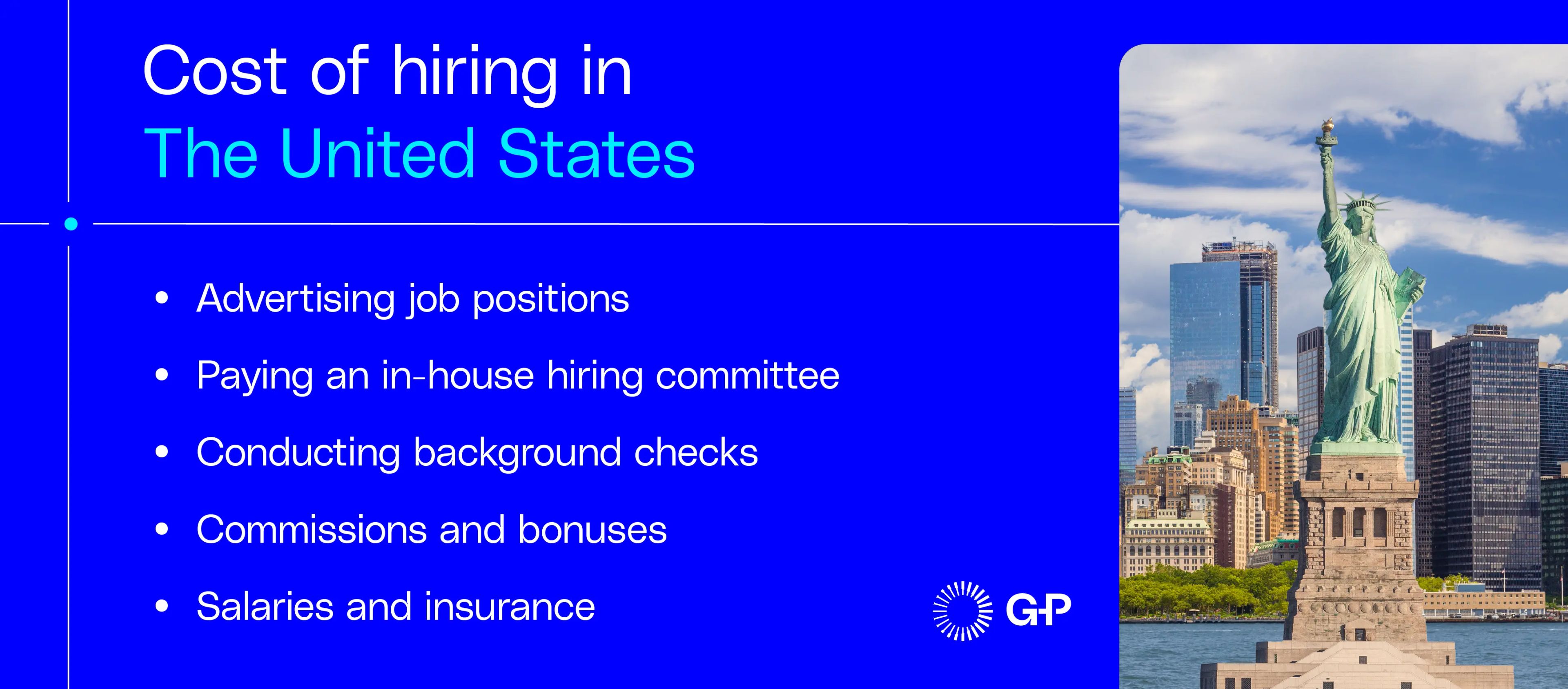 Kosten voor het inhuren van een werknemer in de Verenigde Staten