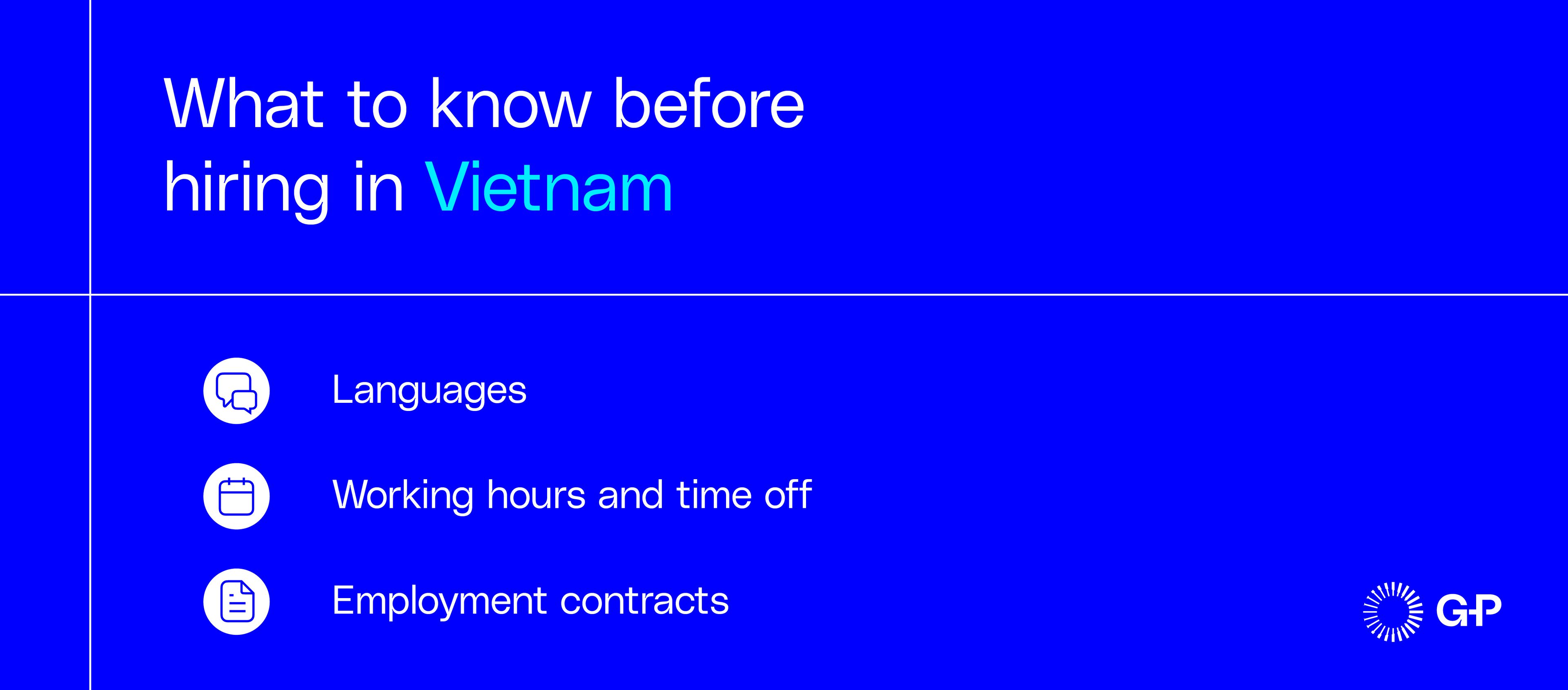 What to know when hiring in Vietnam