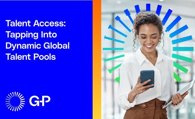 Woman Into Dynamic Global Talent Pool