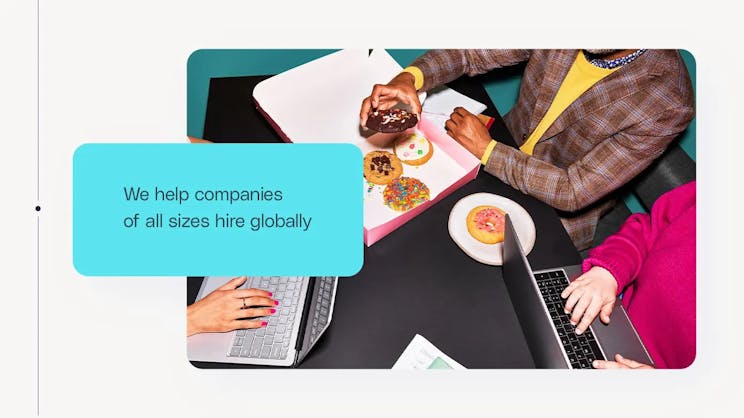 we help companies of all sizes hire globally