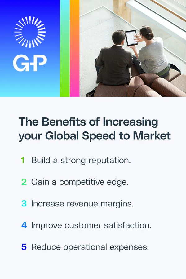 Global Speed to Market Benefits