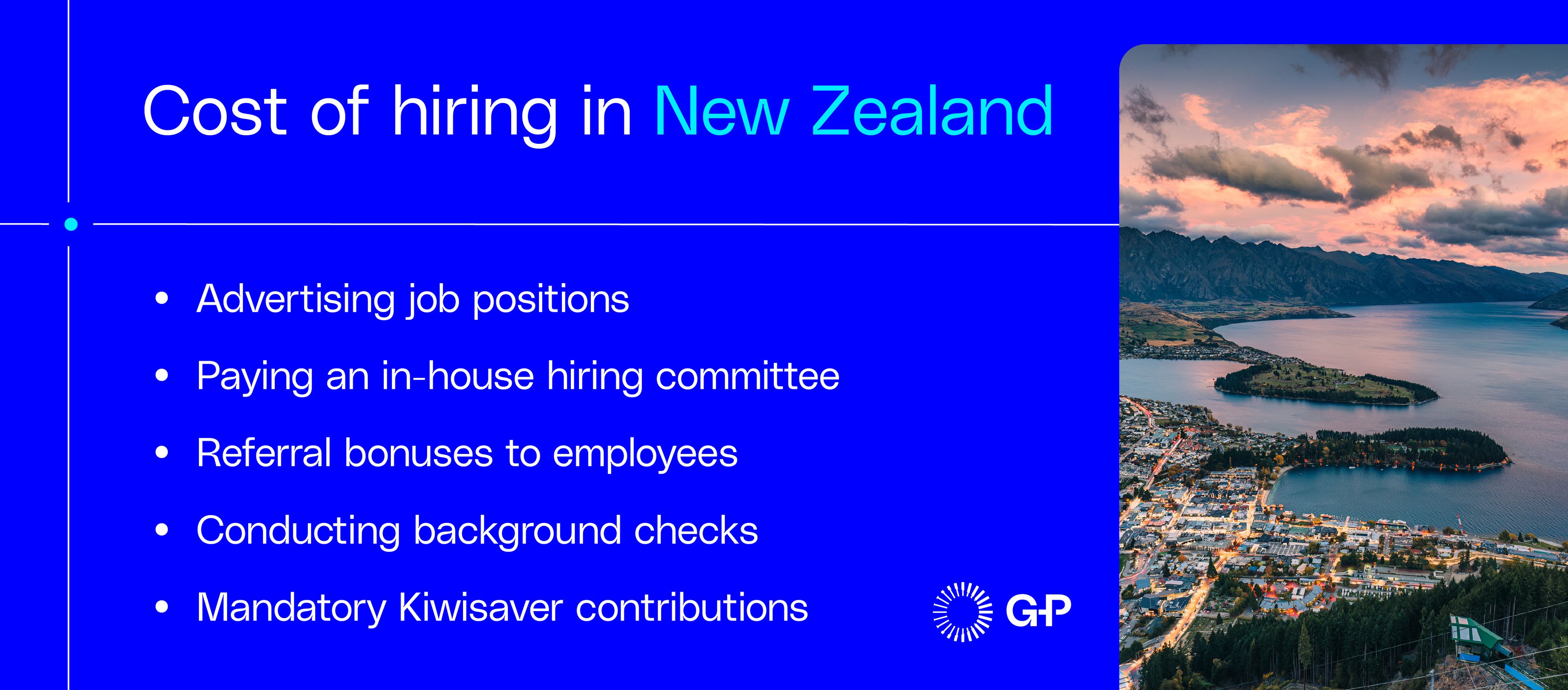 Cost of hiring in New Zealand