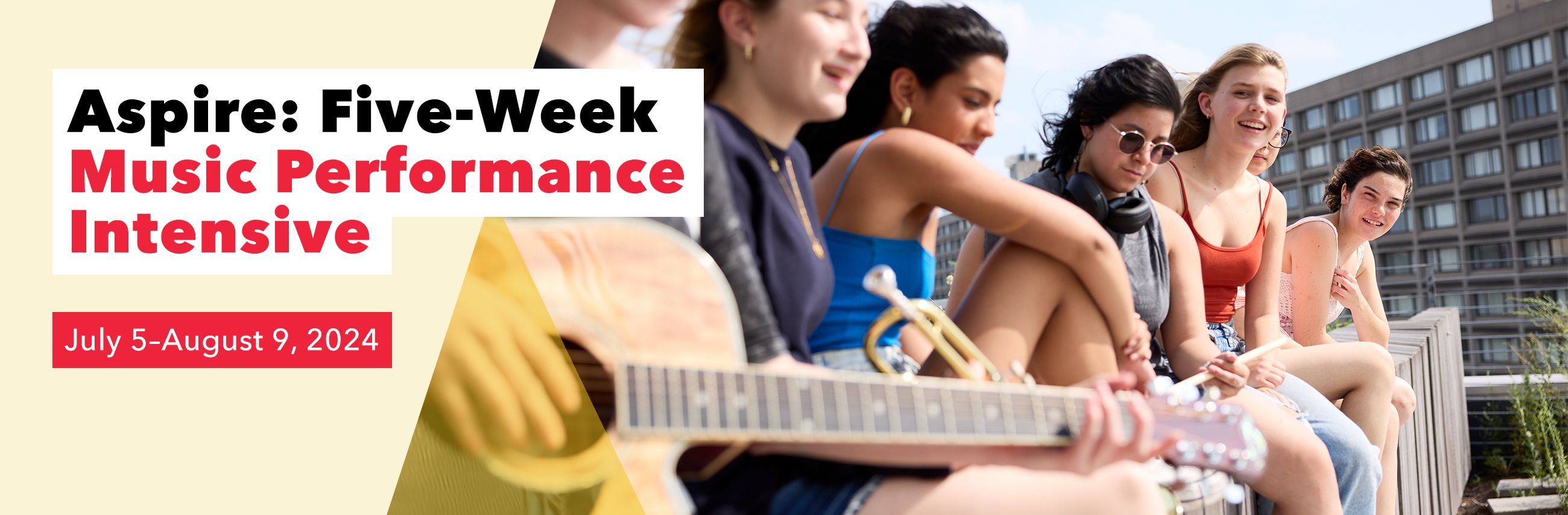 Berklee Aspire Five Week Music Performance Intensive