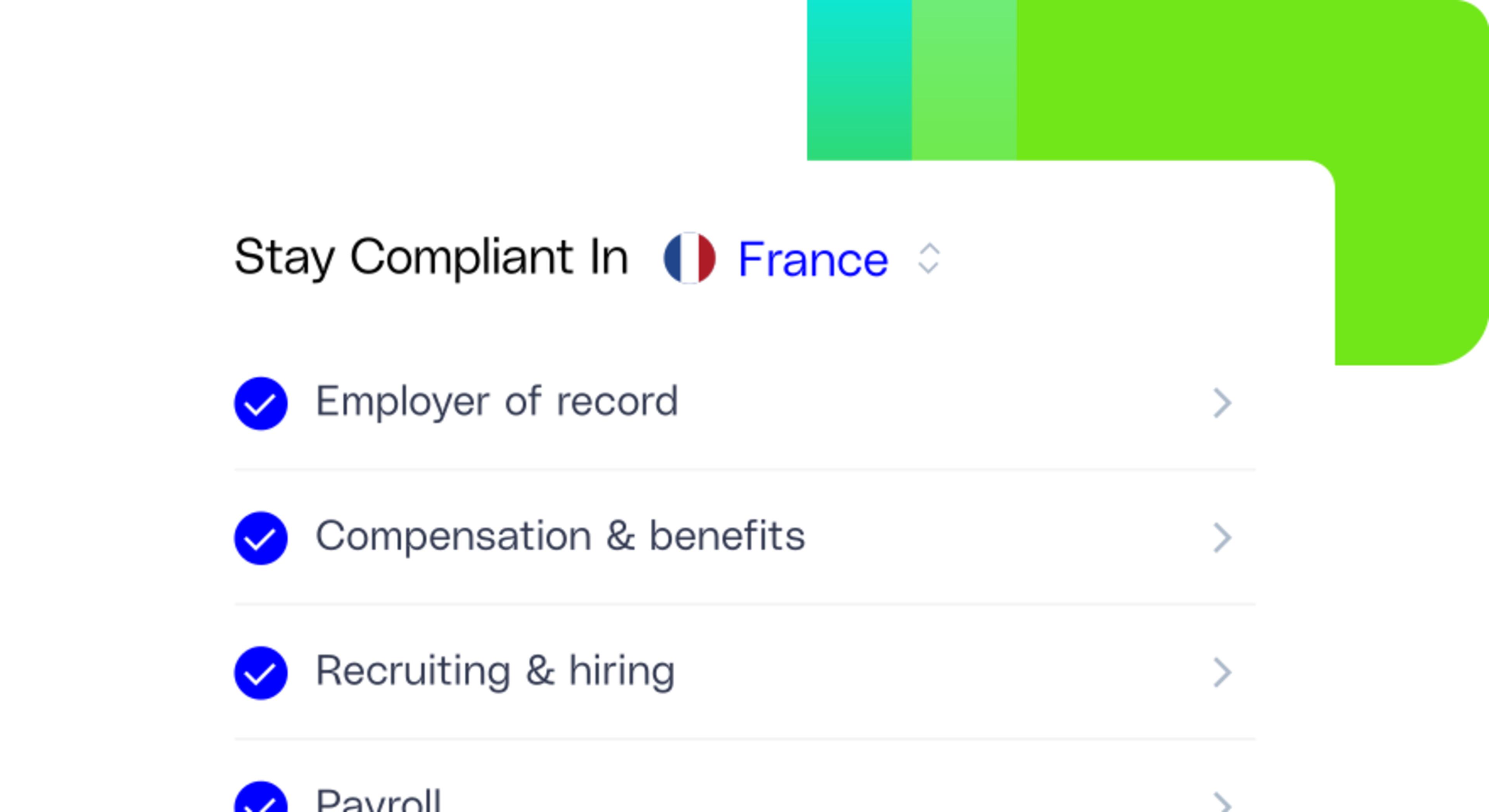 Los equipos legales mantienen el cumplimiento