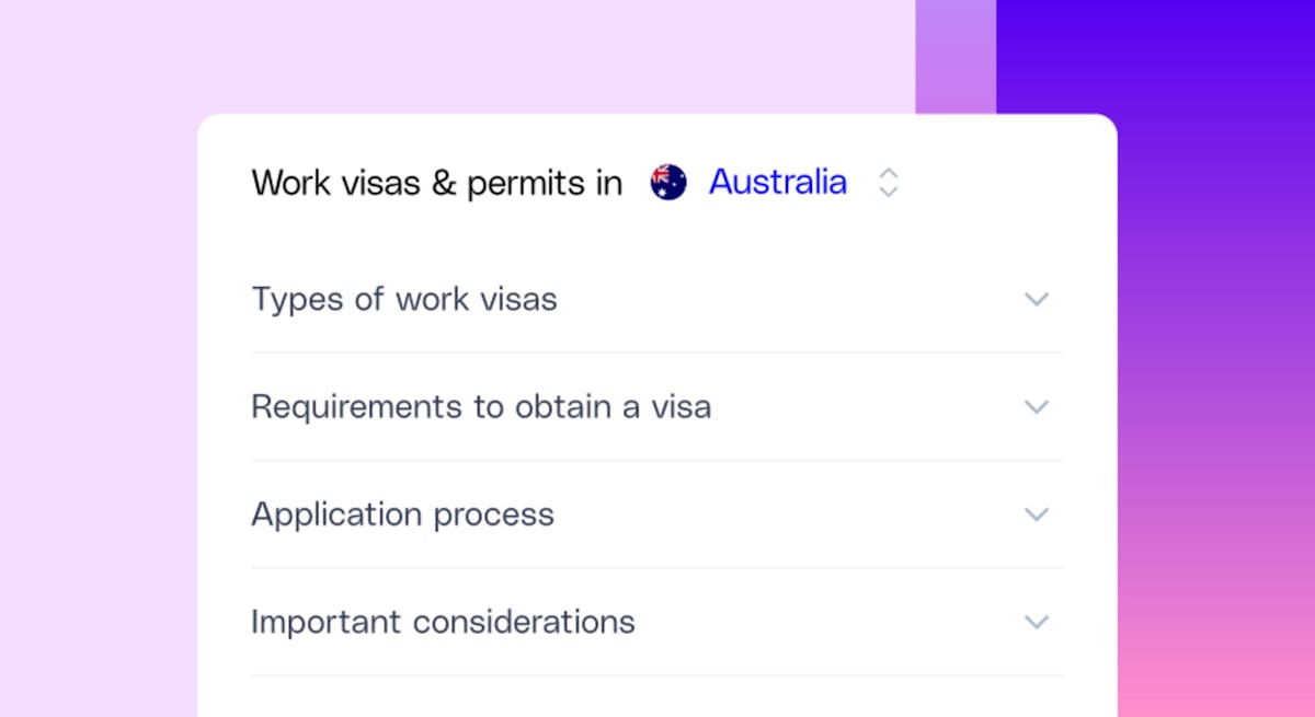 Visa preparation