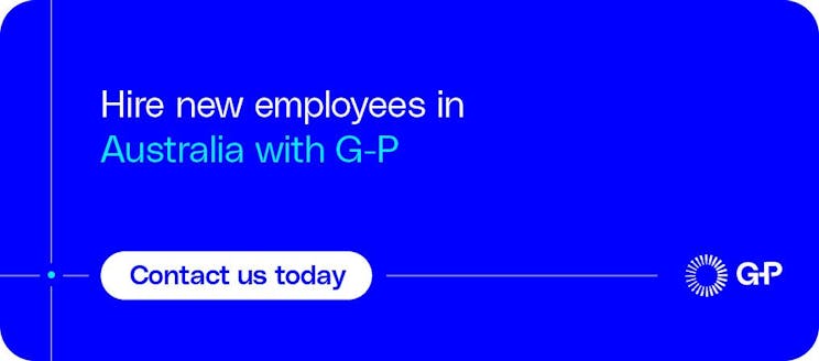 Hire employees and contractors in Australia with G-P
