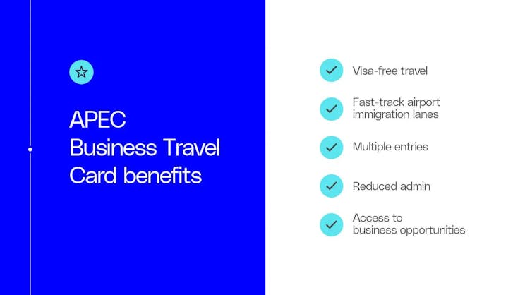 Korzyści z karty APEC Business Travel Card
