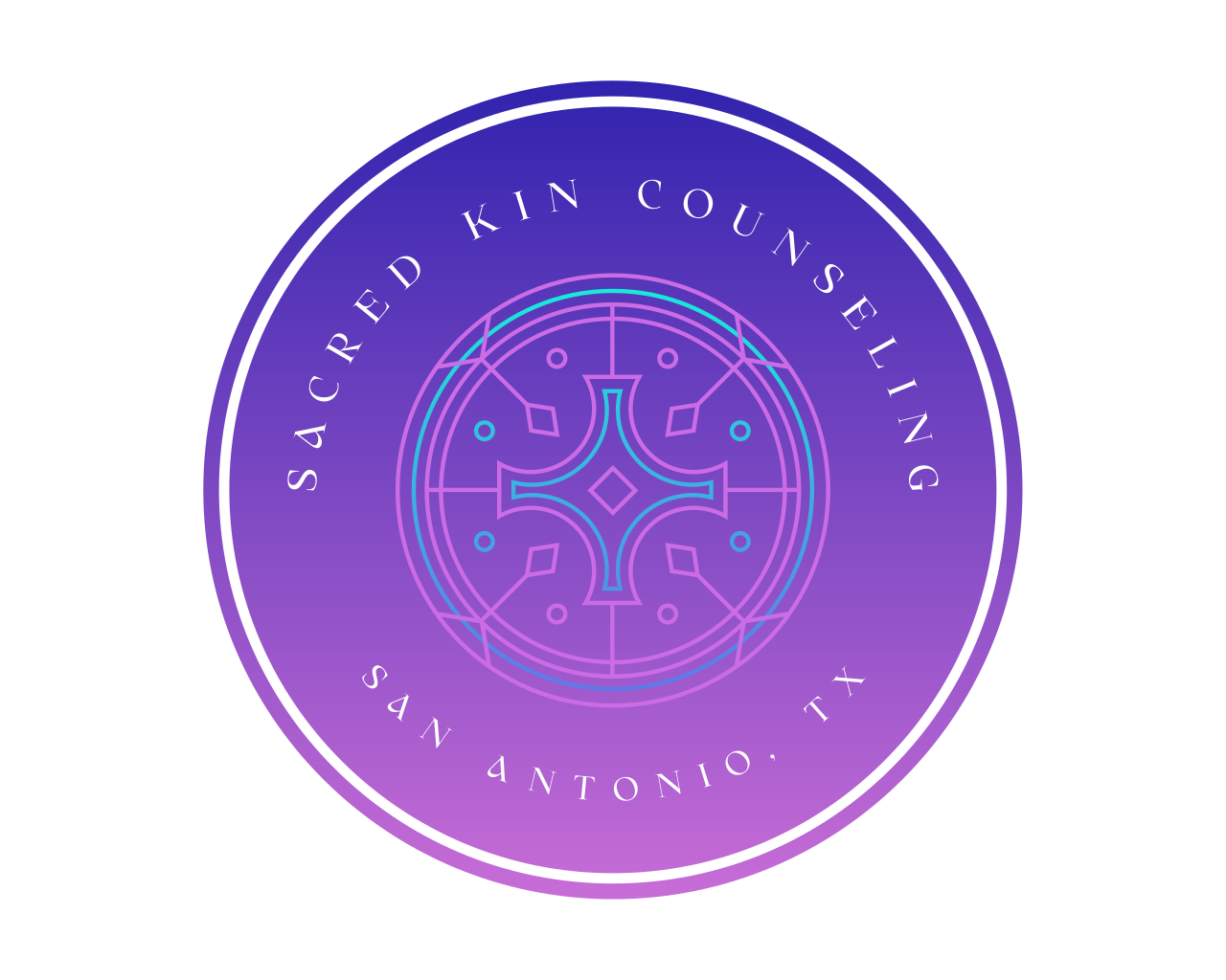 Logo for Sacred Kin Counseling